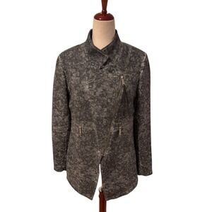 Diesel Gray‎ Floral Print Jacket Women's Small